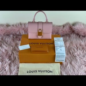 Louis Vuitton Locky BB Rose Ballerine purse